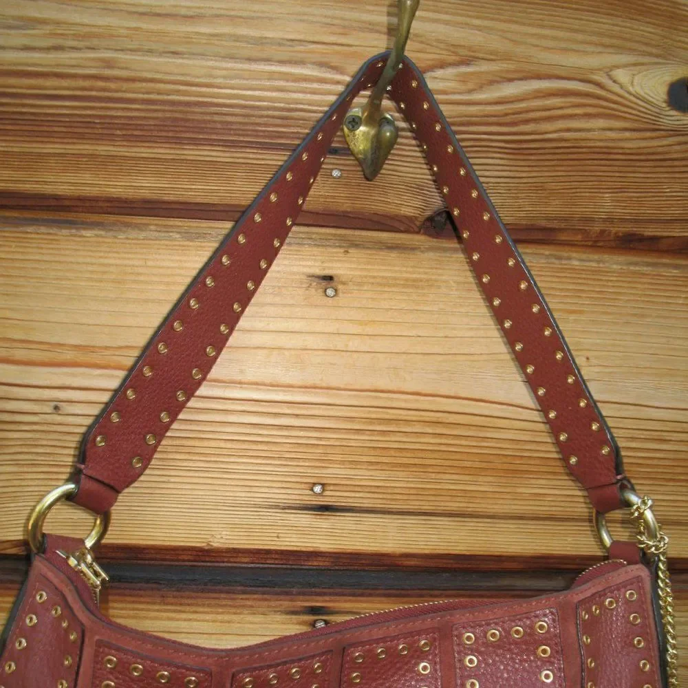 Michael Kors Brooklyn Grommet Hobo Shoulder Bag